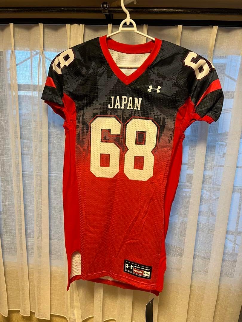 【値下げ交渉可能】アメリカンフットボール　日本代表ユニフォーム　#68 値下げ交渉可能】アメリカンフットボール 日本代表ユニフォーム #68